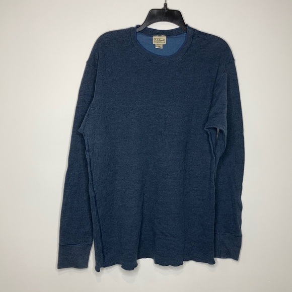 L.L. Bean 2 layer long sleeve shirt size large tall - Picture 1 of 8
